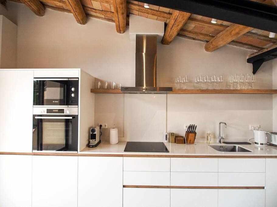 Velo Vern 3 Luxury Penthouse W Views Of City Wall Girona Esterno foto